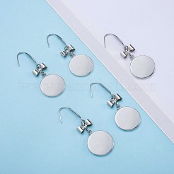 Ganchos para pendientes de acero inoxidable quirúrgico 316&nbsp;STAS-TAC0001-01C