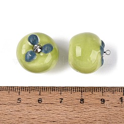 Colgantes hechos a mano de la porcelana&nbsp;PR-N001-06A-P01