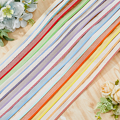 12 Stück 12 Farben Polyester-Buch-Stirnbänder&nbsp;OCOR-FH0001-34