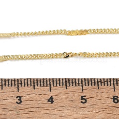 Colliers à chaîne torsadée en laiton pour femmes&nbsp;KK-CBA2293-06G