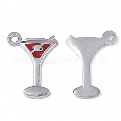 Pendentifs d'émail en alliage&nbsp;LS-ENAM-N053-12A