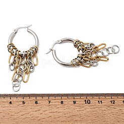 Creolen aus 304er Edelstahl für Damen&nbsp;EJEW-G463-03GP