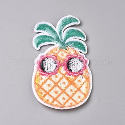 Computergesteuerte Stickerei Stoff zum Aufbügeln / Aufnähen von Patches&nbsp;DIY-F043-36