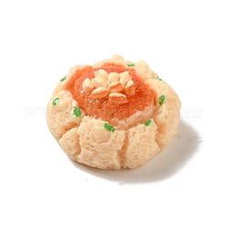 Undurchsichtige Decoden-Cabochons aus Kunstharzimitat für Lebensmittel&nbsp;LS-CRES-A058-02A
