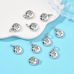 Shegrace Valentinstag-Anhänger aus Messing mit klaren Zirkonia&nbsp;XGRQ3P857-592P
