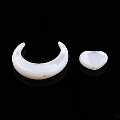 Natürliche weiße Muschelperlen-Sets&nbsp;SSHEL-N032-52B-02