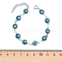 Pulseras de cadena de eslabones de acero inoxidable 304&nbsp;BJEW-K265-007P-03