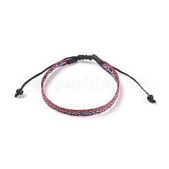 Bracelets de perles tressées réglables unisexes&nbsp;BJEW-J181-14A
