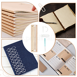 Ensemble d'outils de poinçonnage et de reliure en bois et acrylique&nbsp;DIY-WH0021-76