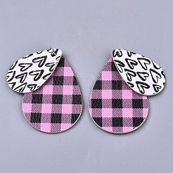 Pu-Leder große Anhänger&nbsp;FIND-R084-10B