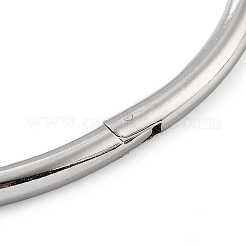 Bracelet à charnière en acier inoxydable 201 anti-ternissement&nbsp;STAS-Z057-01A