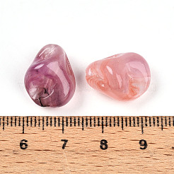 Abalorios de acrílico transparentes&nbsp;TACR-T028-44D