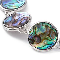 Abalone Muschel / Paua Muschelperlen Armbänder&nbsp;BJEW-L613-16B