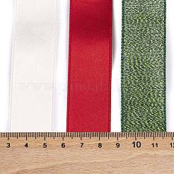 9 Yards 3 Stile Weihnachtsthema Polyester & Polycotton Bänder Sets&nbsp;SRIB-A015-01A-03