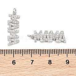 Shegrace Muttertags-Anhänger aus Messing mit klarem Zirkonia&nbsp;XGRQ1R698-359P