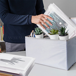 Transparente Dokumentenaufbewahrungsbeutel aus Kunststoff&nbsp;AJEW-WH0695-091