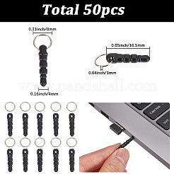 50 pieza de tapones antipolvo de silicona para móviles&nbsp;DIY-SC0033-84A