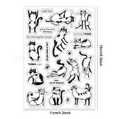 PVC-Plastikstempel&nbsp;DIY-WH0167-57-0055