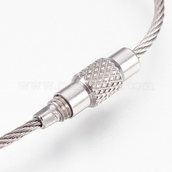 Anlaufgeschützte Herstellung von Armbändern aus Edelstahl 304&nbsp;BJEW-F167-04P-A