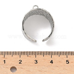 Gehämmertes Schlaufenring-Sockel aus Edelstahl 304&nbsp;STAS-G375-01P