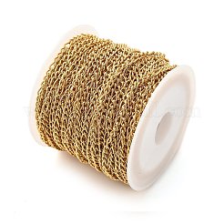 304 Edelstahl gedrehte Ketten Panzerketten&nbsp;CHS-B009-01A-G