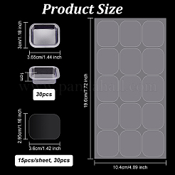 30 Stück transparente Blisterverpackung&nbsp;CON-OC0001-52