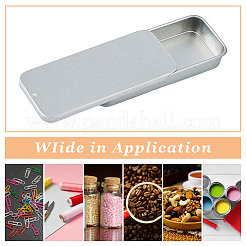 Scatola porta vetrini in banda stagnata&nbsp;CON-WH0099-24B-03