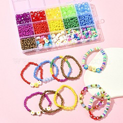 DIY-Armband-Sets aus Glasperlen&nbsp;DIY-FS0007-74