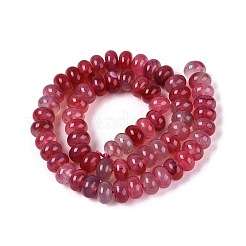 Chapelets de perles d'agate naturelle&nbsp;G-Q613-01E-08