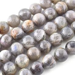 Chapelets de perles en labradorite naturelle &nbsp;X-G-G212-8mm-23