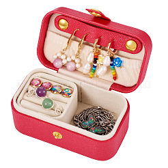 1 scatola portagioie in similpelle PU&nbsp;LBOX-TA0001-01D