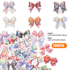 4 set di etichette adesive decorative in plastica PVC&nbsp;DIY-SP0005-32C