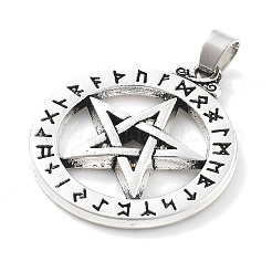 Pendentifs en alliage de style tibétain&nbsp;FIND-I042-01AS-02