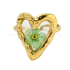 Anelli regolabili in ottone da donna&nbsp;RJEW-G265-10G-C01
