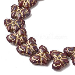 Perles en verre peintes&nbsp;GLAA-Z021-03