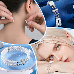 925 Schiebeverschluss aus Sterlingsilber&nbsp;HJEW-PH02087