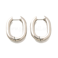 Boucles d'oreilles créoles en acier inoxydable 201&nbsp;EJEW-Q026-12P-A