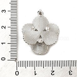 Pendenti a paletta in ottone placcati in rack&nbsp;KK-F863-17P