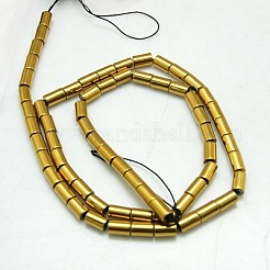 Non magnetici perle ematite sintetico fili&nbsp;G-K022-4x6mm-04