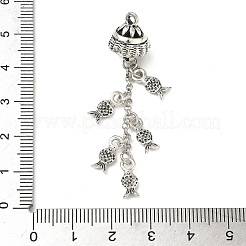 Gros pendentifs en alliage de style tibétain&nbsp;FIND-H056-05AS