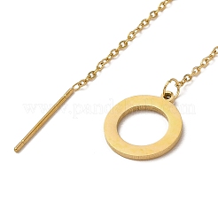 Pendientes colgantes de acero inoxidable 304 dorados&nbsp;EJEW-F333-01G
