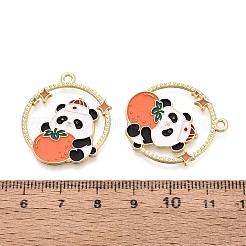 Pendentifs d'émail en alliage&nbsp;ENAM-T021-84A-G