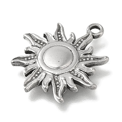 Pendentifs en acier inoxydable 304 anti-ternissement&nbsp;X-STAS-Z092-01AS-02