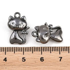 Crémaillère placage pendentifs en émail d'alliage&nbsp;PALLOY-T096-02B