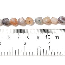 Natur Botswana Achat Perlen Stränge&nbsp;G-K382-A14-02