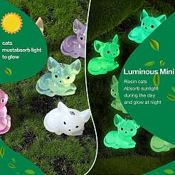 30 Stück 6 Farben leuchtende transparente Harzanhänger&nbsp;RESI-SZ0003-40