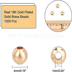 Perline in ottone&nbsp;KK-NB0001-28G