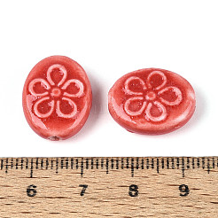 Handgemachte Porzellan-Keramik-Perlen&nbsp;PORC-T134-21C