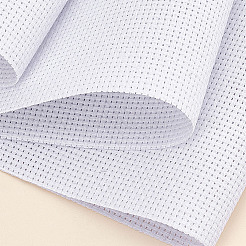 Tissu au point de croix en coton 11ct&nbsp;LS-DIY-WH0032-31B-01