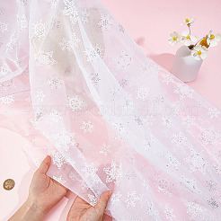Polyester-Mesh-Stoffe&nbsp;DIY-WH0622-375B